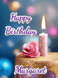 Happy Birthday Margaret GIF