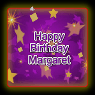 Happy Birthday Margaret GIF