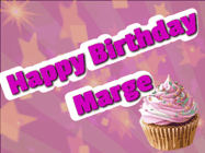 Happy Birthday Marge GIF