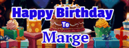 Happy Birthday Marge GIF