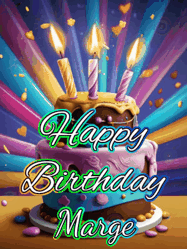 Happy Birthday Marge GIF