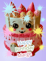 Happy Birthday Marge GIF