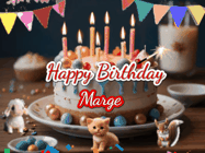 Happy Birthday Marge GIF
