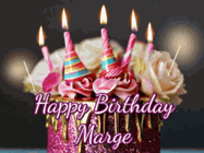 Happy Birthday Marge GIF
