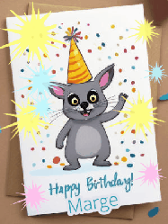 Happy Birthday Marge GIF