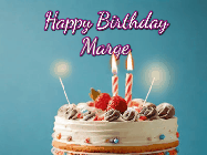 Happy Birthday Marge GIF
