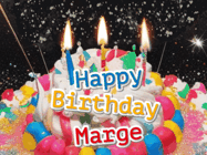 Happy Birthday Marge GIF
