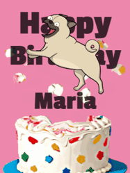 Happy Birthday Maria GIF