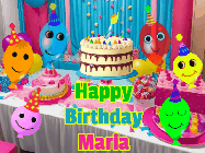 Happy Birthday Maria GIF