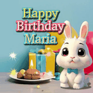 Happy Birthday Maria GIF