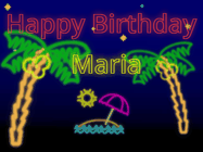 Happy Birthday Maria GIF