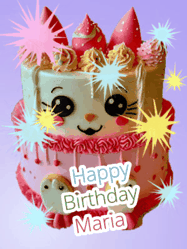 Happy Birthday Maria GIF