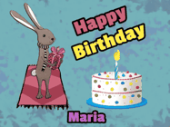 Happy Birthday Maria GIF