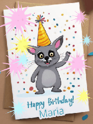 Happy Birthday Maria GIF