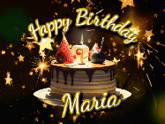 Happy Birthday Maria GIF