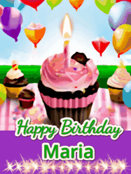 Happy Birthday Maria GIF
