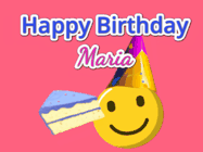 Happy Birthday Maria GIF