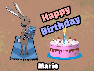Happy Birthday Marie GIF