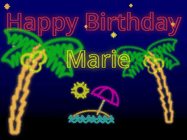 Happy Birthday Marie GIF