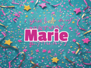 Happy Birthday Marie GIF