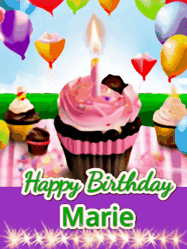 Happy Birthday Marie GIF