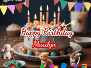 Happy Birthday Marilyn GIF