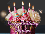 Happy Birthday Marilyn GIF