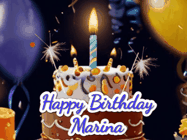 Happy Birthday Marina GIF