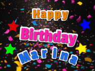 Happy Birthday Marina GIF