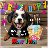 Happy Birthday Marina GIF