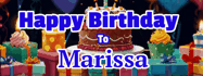 Happy Birthday Marissa GIF