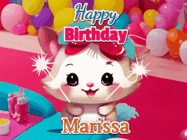 Happy Birthday Marissa GIF