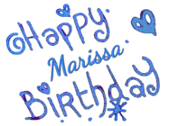 Happy Birthday Marissa GIF