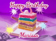 Happy Birthday Marissa GIF