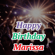 Happy Birthday Marissa GIF