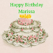 Happy Birthday Marissa GIF