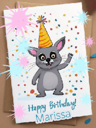 Happy Birthday Marissa GIF
