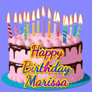 Happy Birthday Marissa GIF
