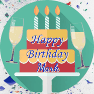 Happy Birthday Mark GIF
