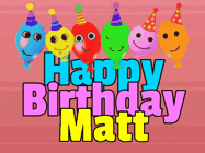 Happy Birthday Matt GIF