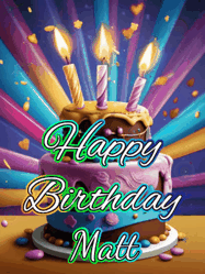 Happy Birthday Matt GIF