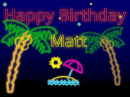 Happy Birthday Matt GIF