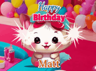 Happy Birthday Matt GIF
