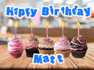 Happy Birthday Matt GIF