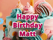 Happy Birthday Matt GIF