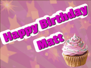 Happy Birthday Matt GIF