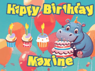 Happy Birthday Maxine GIF