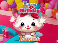 Happy Birthday Maxine GIF