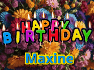 Happy Birthday Maxine GIF