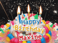 Happy Birthday Maxine GIF
